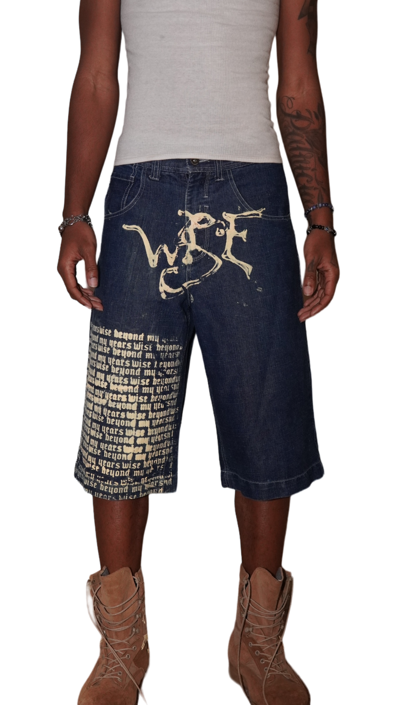 WJ Darkwash Denim Jorts - size 30