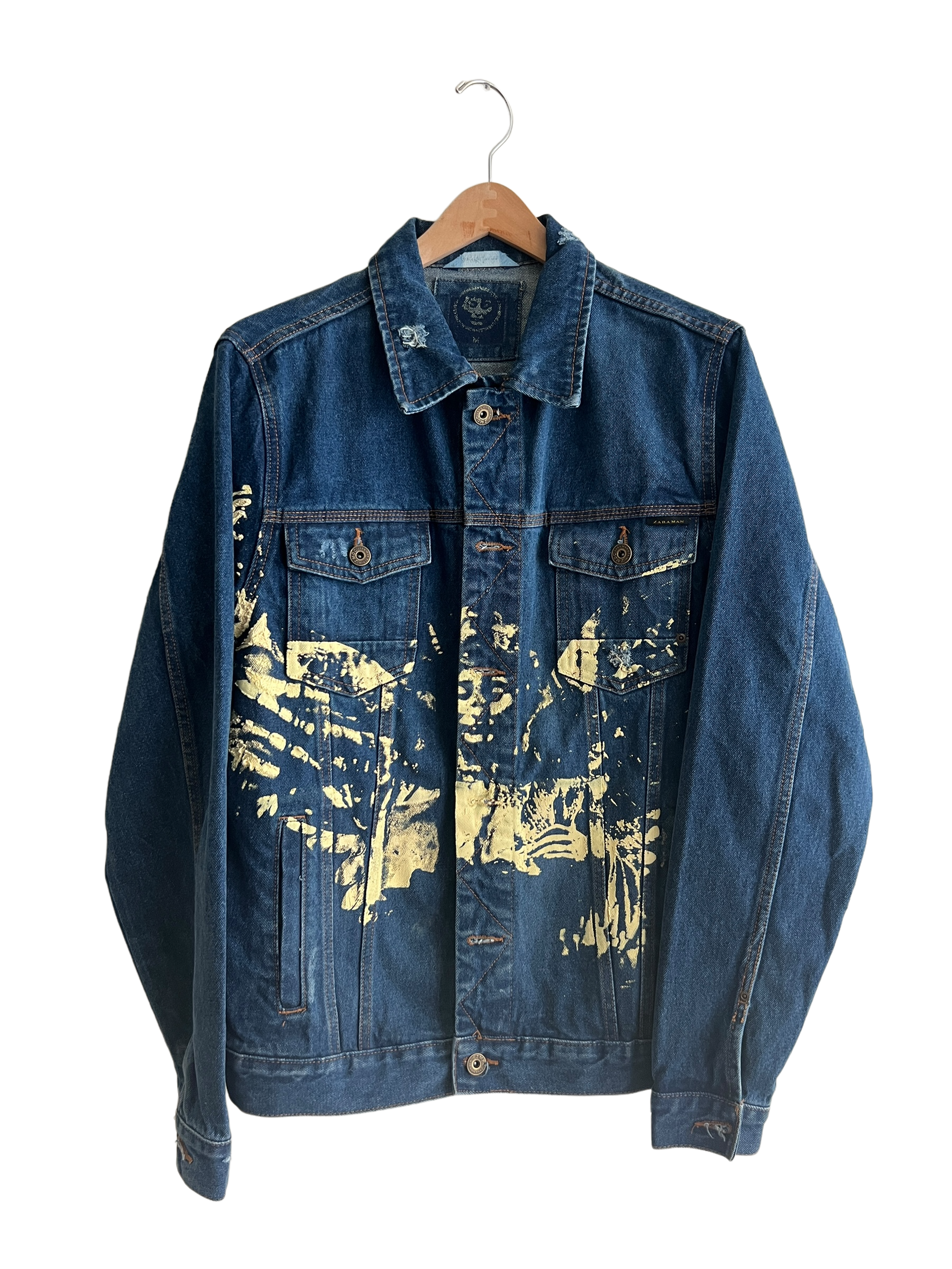 Dark Wash Denim Jacket - M