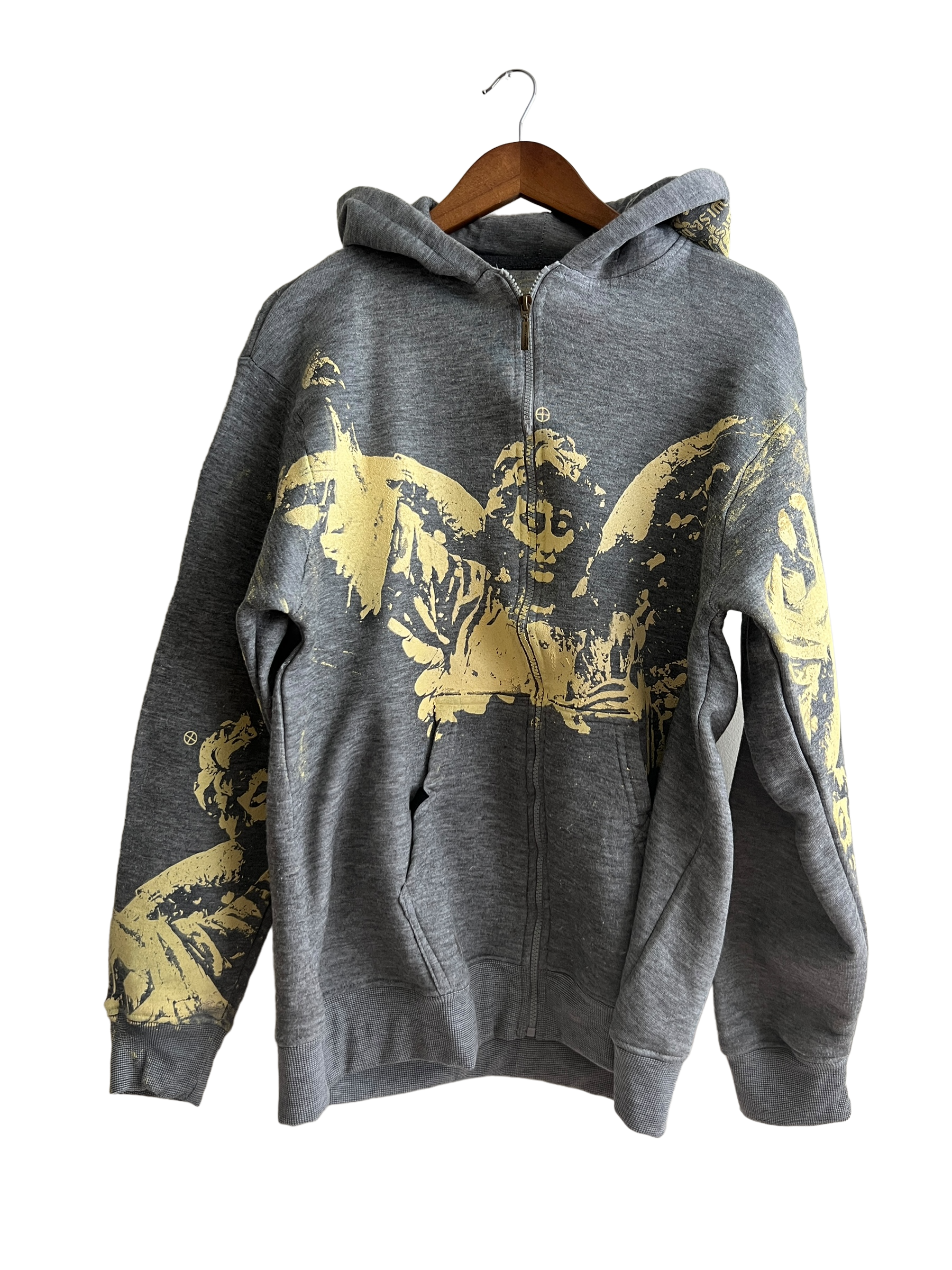 Gray Angel Zip - L