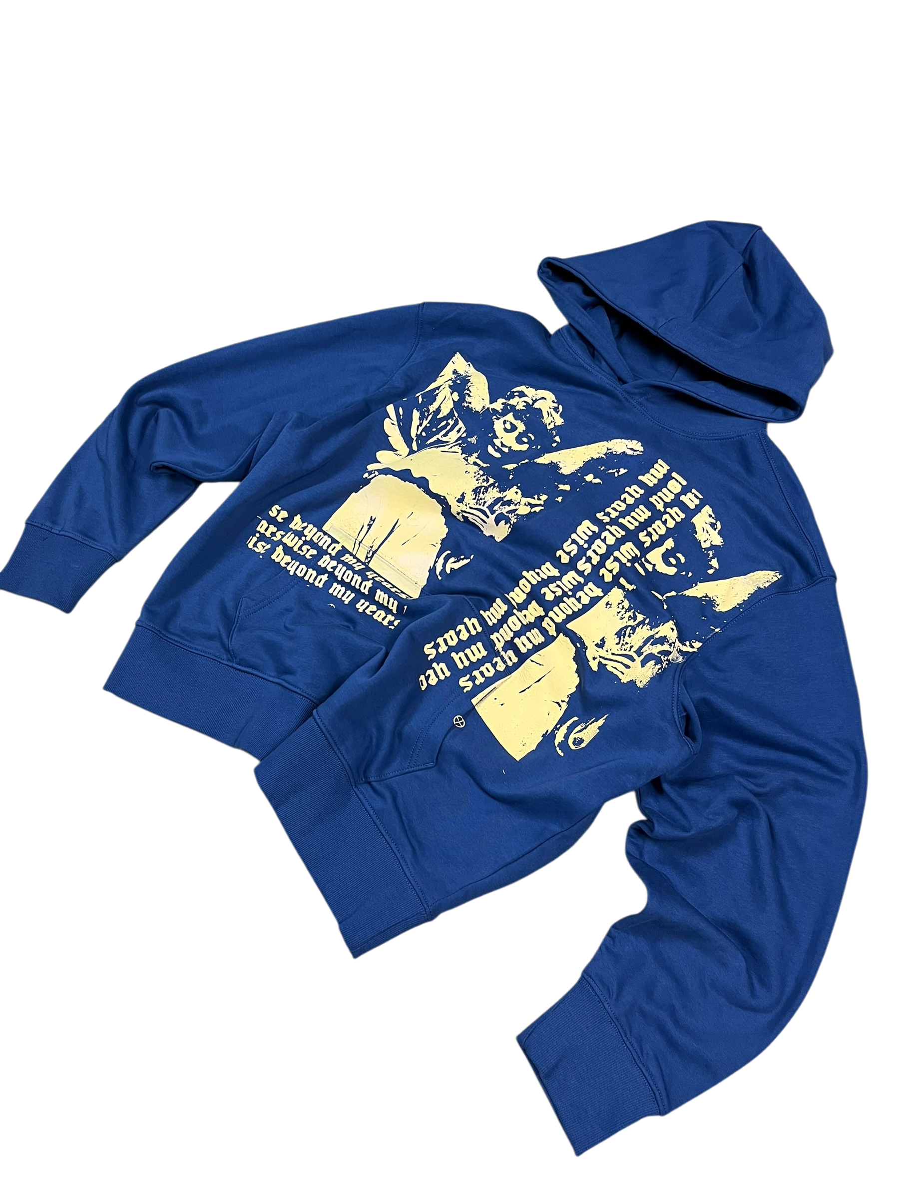 Cobalt Blue’ Angel Hoodie - XL