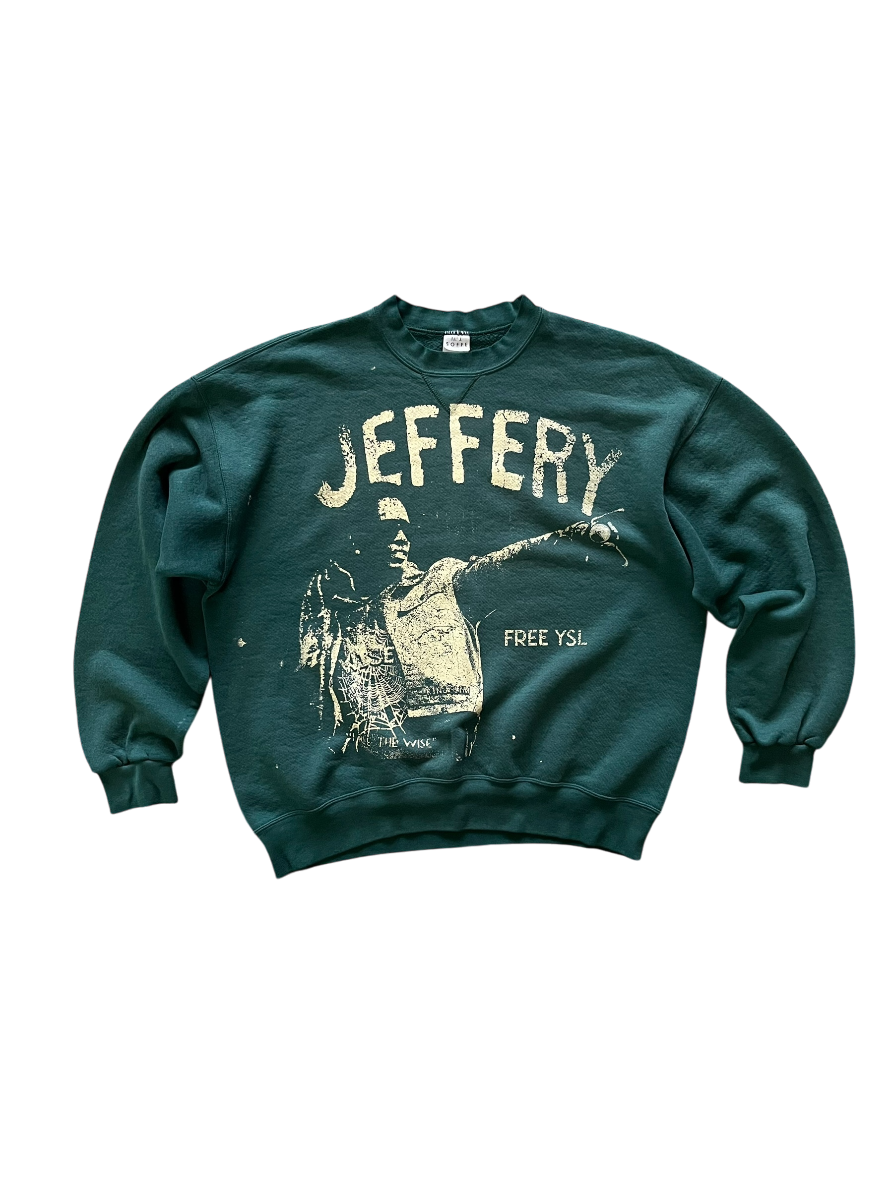 Forest’ Jeffery x Free YSL Crewneck - Medium