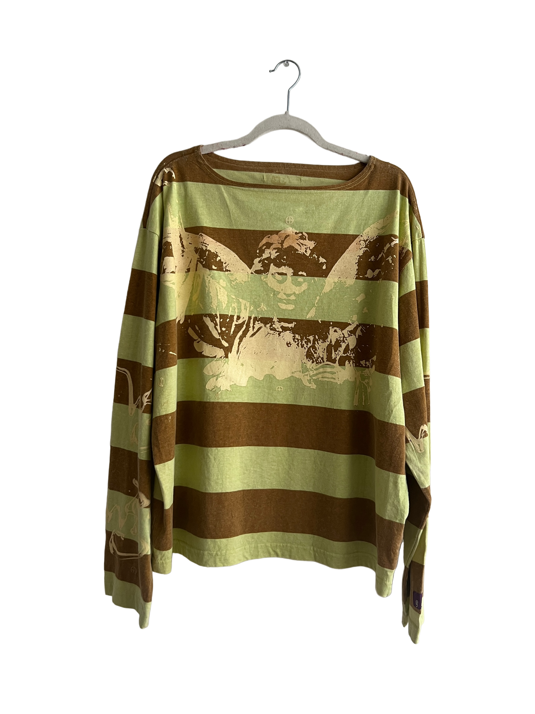 Loose Striped Longsleeve - L